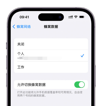 义安苹果维修服务分享如何在iPhone上使用双卡 